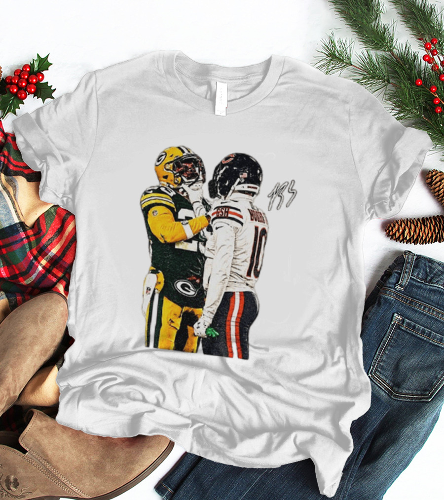 Luther Burden III Packers Bears Football Rivalry T-Shirt