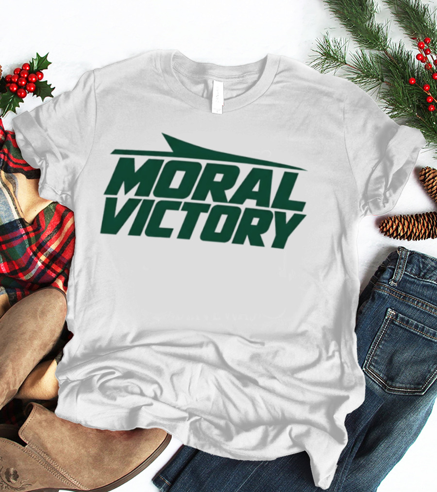 Moral Victory Motivational Inspirational T-Shirt