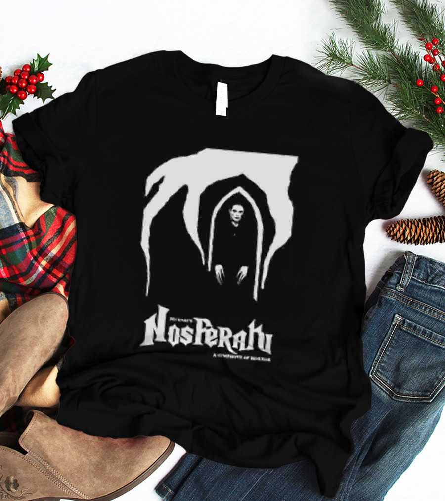 Nosferatu A Symphony Of Horror Murnau Classic Horror Film Archway T-Shirt