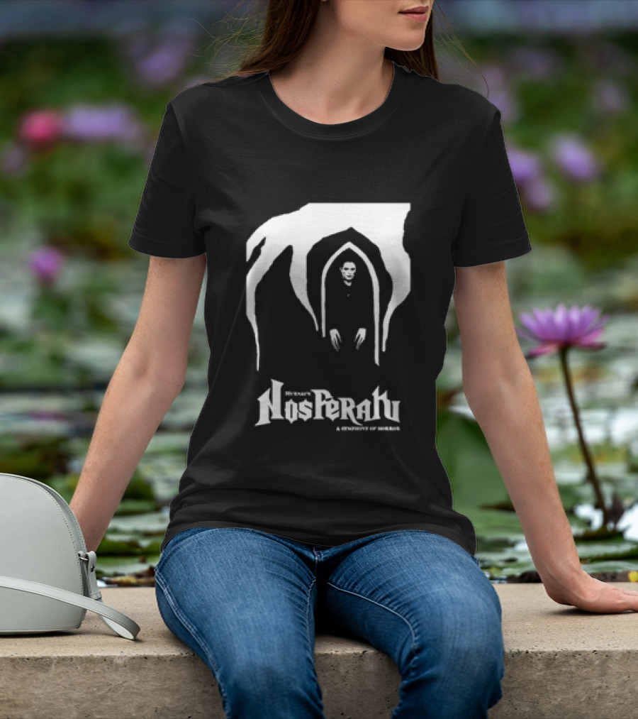 Nosferatu A Symphony Of Horror Murnau Classic Horror Film Archway T-Shirt