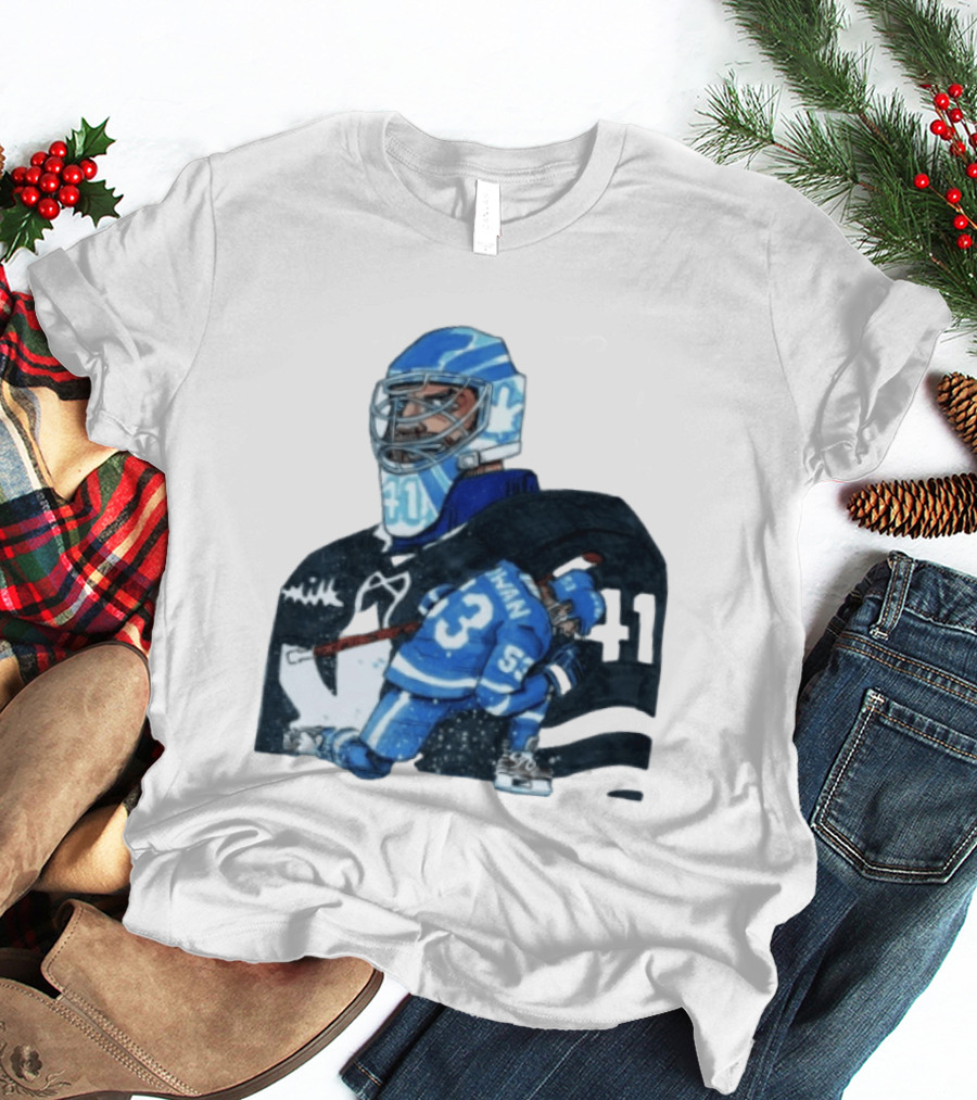 Cowan 53 Toronto Hockey Game 2 BrianBeLeafs Goalie Art 41 T-Shirt