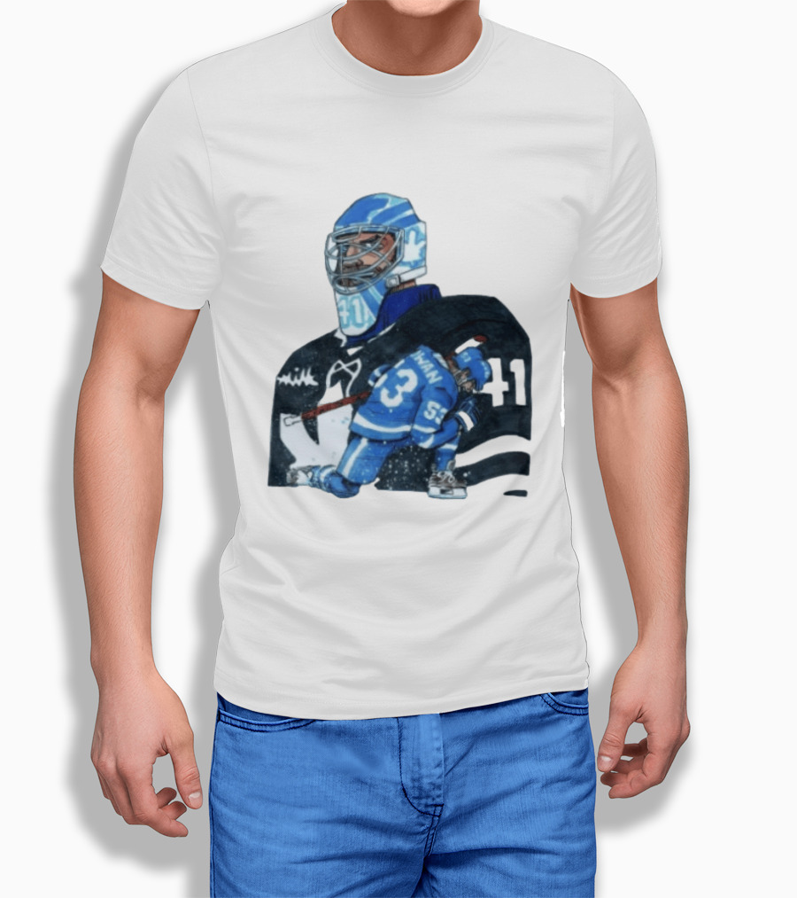 Cowan 53 Toronto Hockey Game 2 BrianBeLeafs Goalie Art 41 T-Shirt