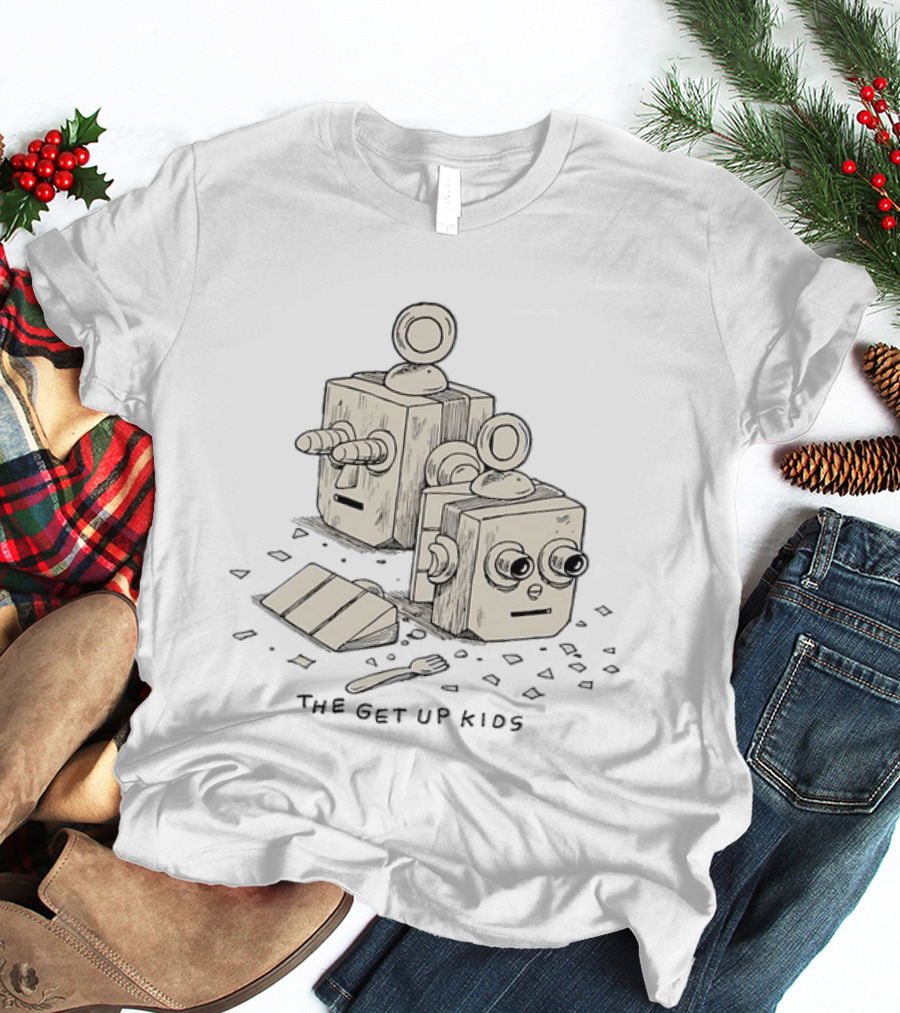 The Get Up Kids Robot Emo Indie Rock Band T-Shirt