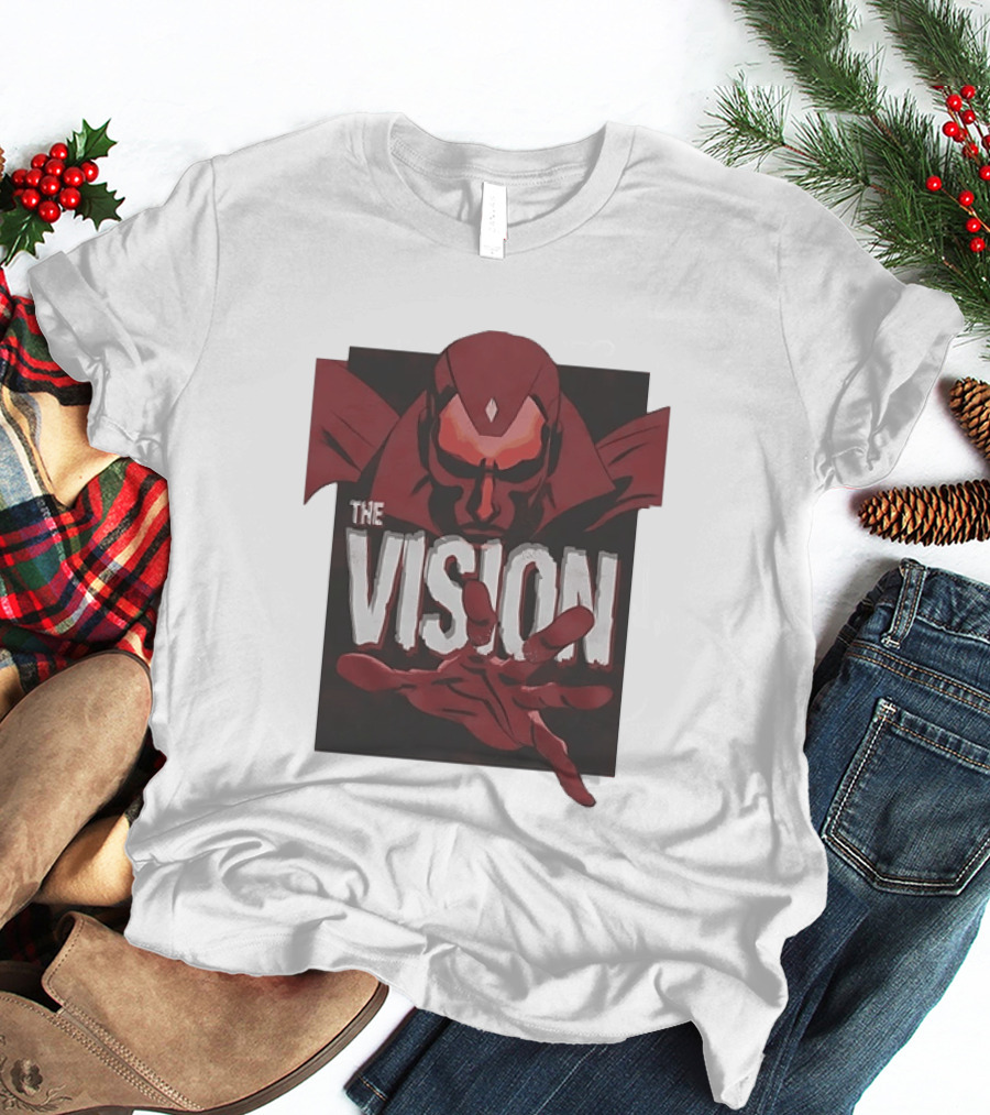 The Vision Marvel Superhero Avengers Comic T-Shirt