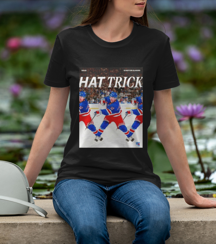 Alexis Lafrenière Hat Trick NY Rangers Vs New York Islanders 10.06.23 Forward T-Shirt