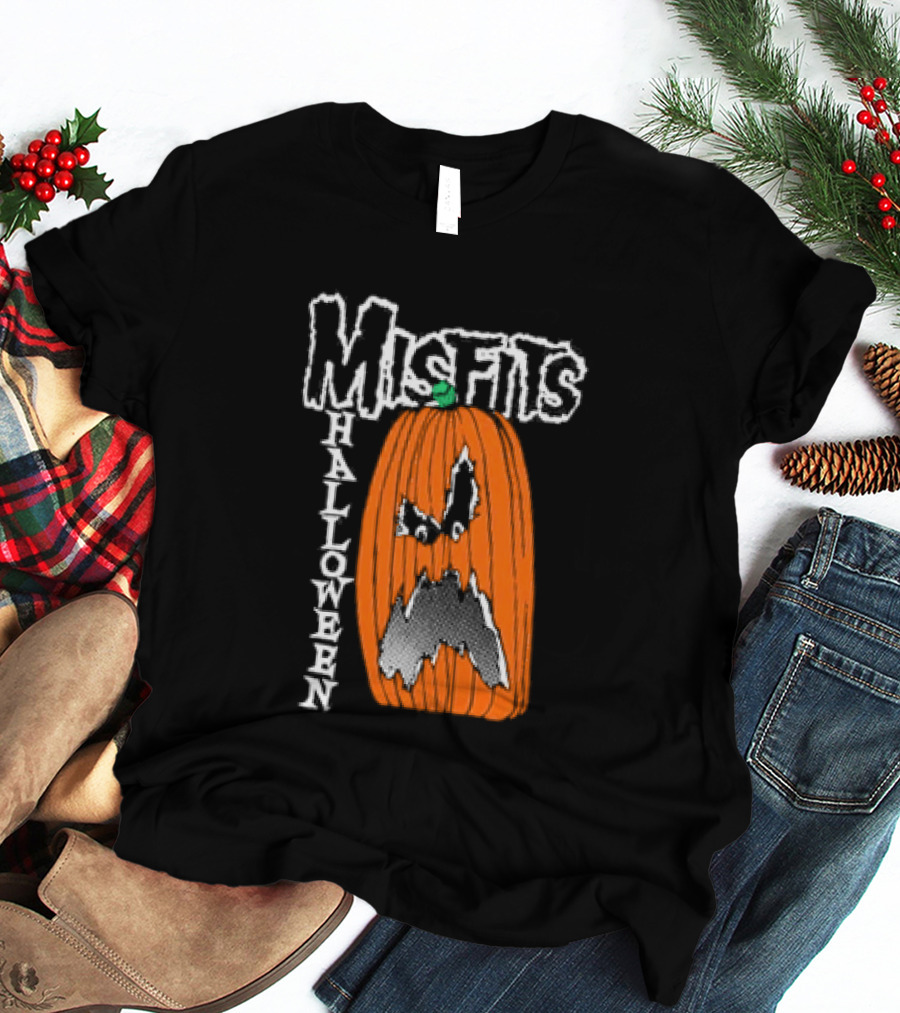 Misfits Halloween Pumpkin Punk Rock T-Shirt