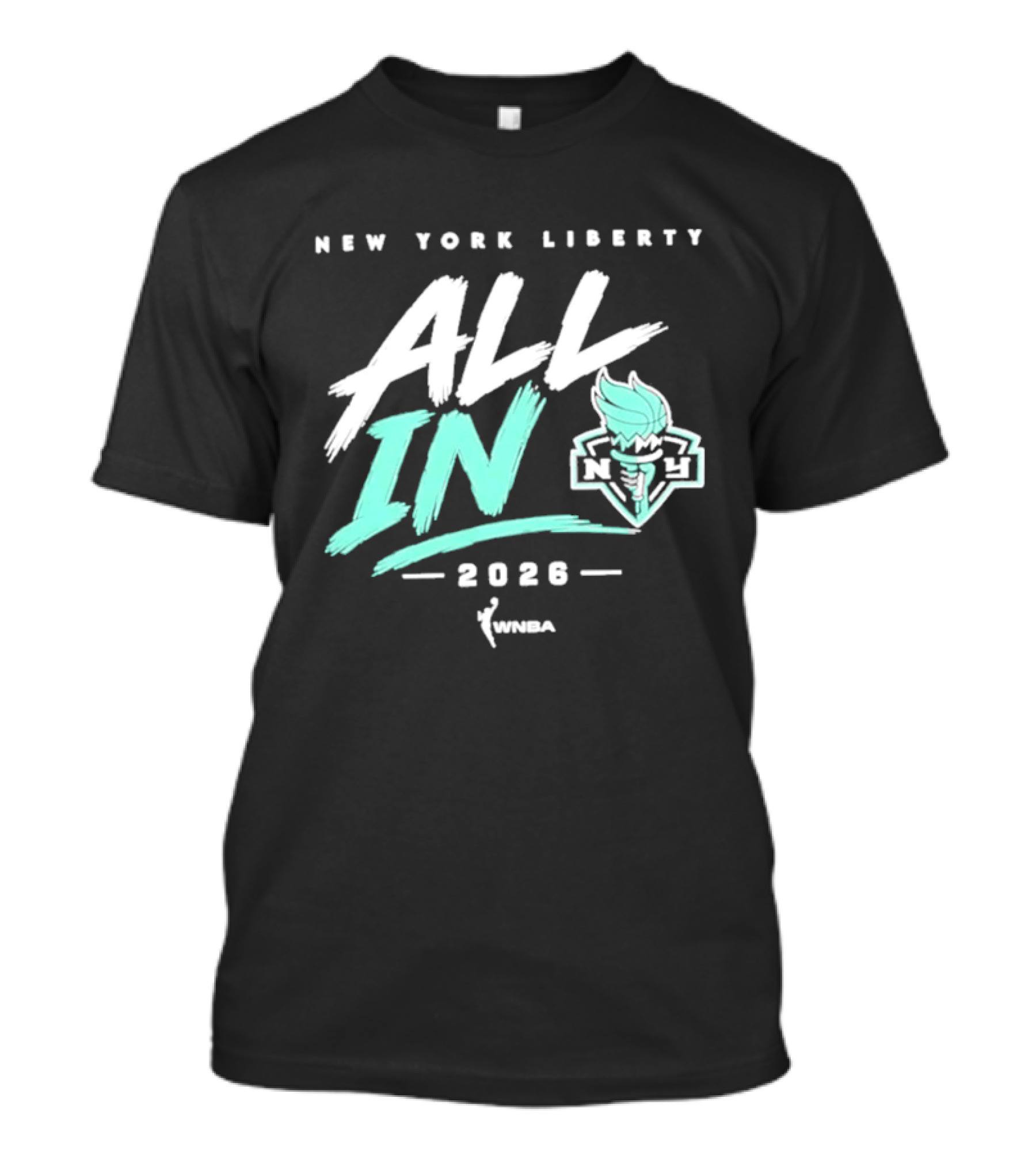 New York Liberty All In 2026 WNBA T-Shirt