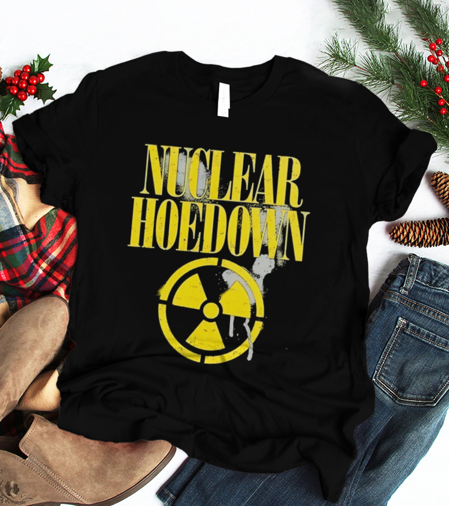 Nuclear Hoedown Distressed Radioactive T-Shirt