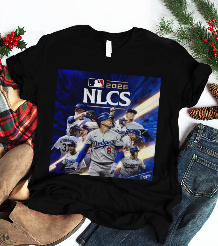 MLB Los Angeles Dodgers 2026 NLCS Bound Celebration T-Shirt