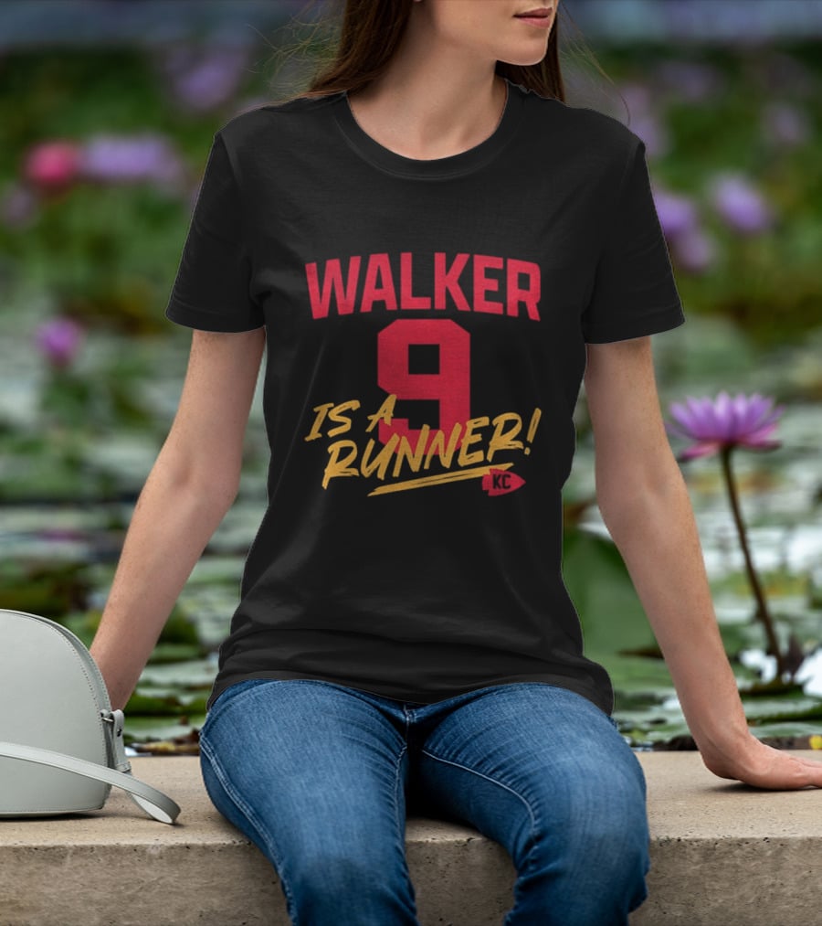 Kenneth Walker 9 KC Chiefs Walker Is A Runner T-Shirt