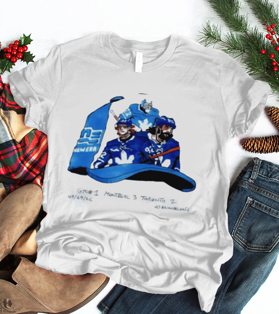 Montreal Vs Toronto Game 1 Hockey NHL New Era T-Shirt