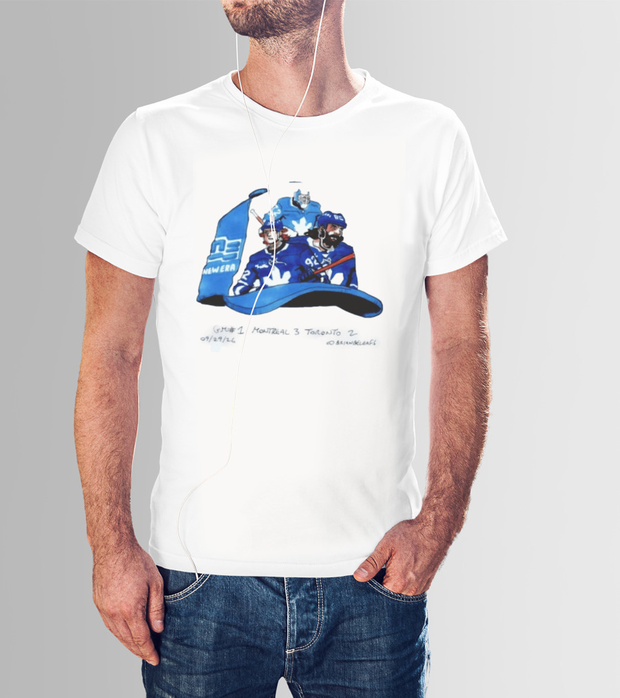 Montreal Vs Toronto Game 1 Hockey NHL New Era T-Shirt