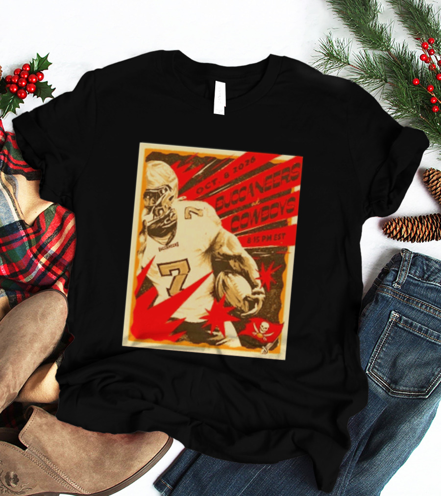 Buccaneers At Cowboys October 8 2026 8:15 PM EST T-Shirt