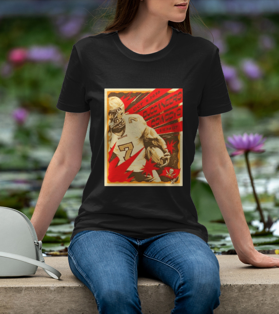 Buccaneers At Cowboys October 8 2026 8:15 PM EST T-Shirt
