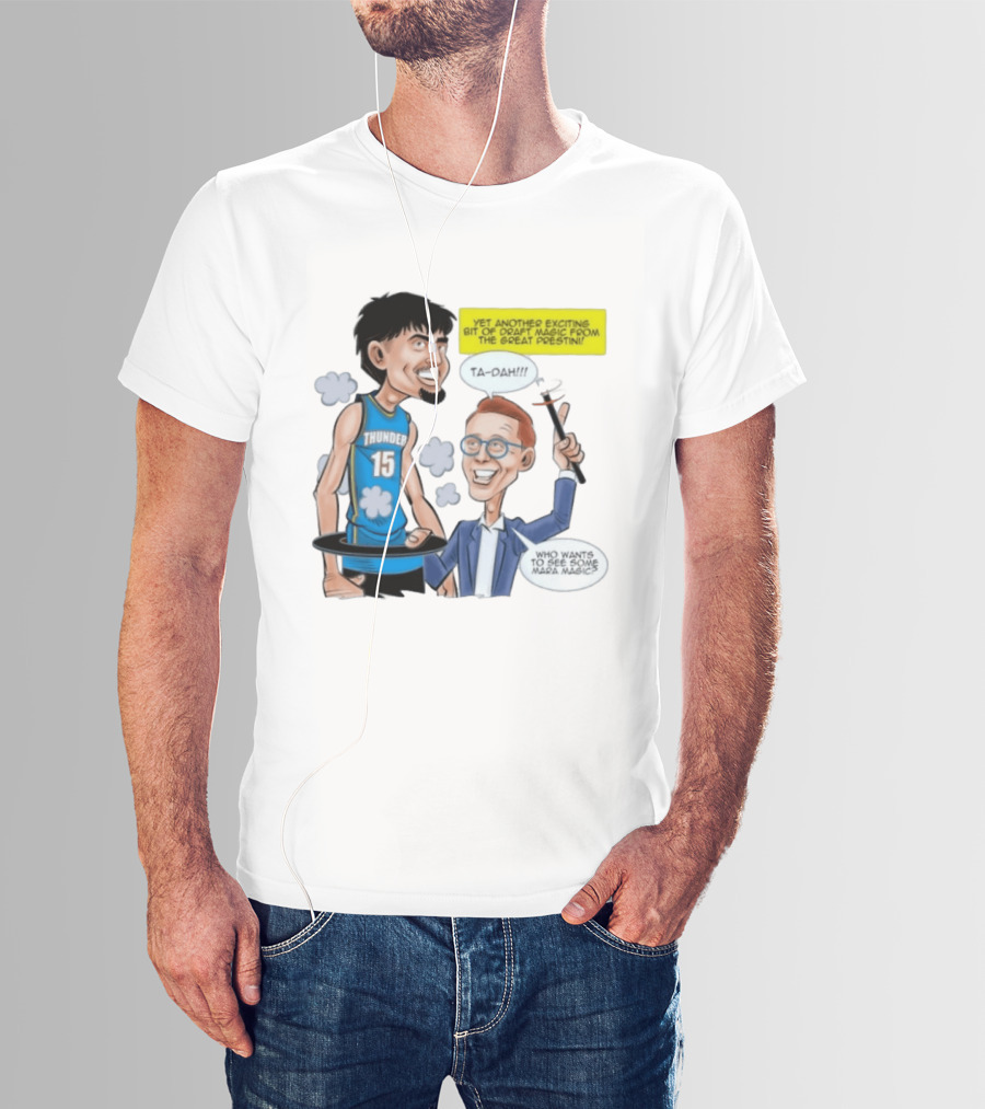 Aday Mara Ta Dah Thunder Draft Magic Mara Magic Excitement T-Shirt