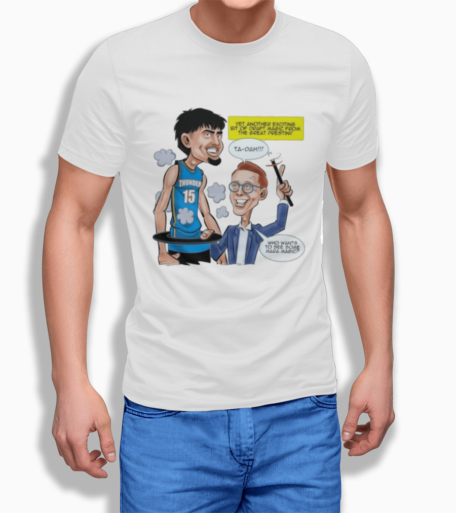 Aday Mara Ta Dah Thunder Draft Magic Mara Magic Excitement T-Shirt