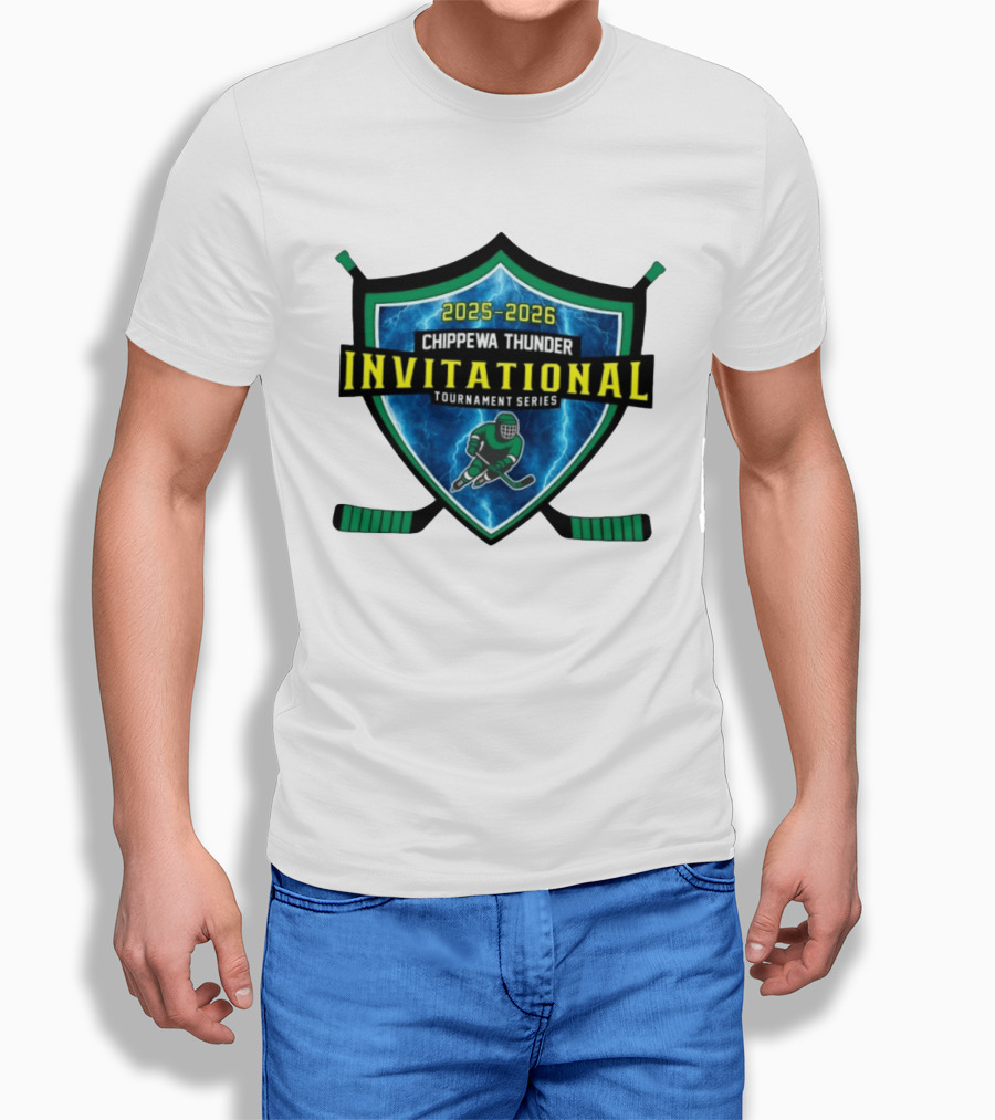 Chippewa Thunder 2025 2026 Invitational Tournament Series T-Shirt
