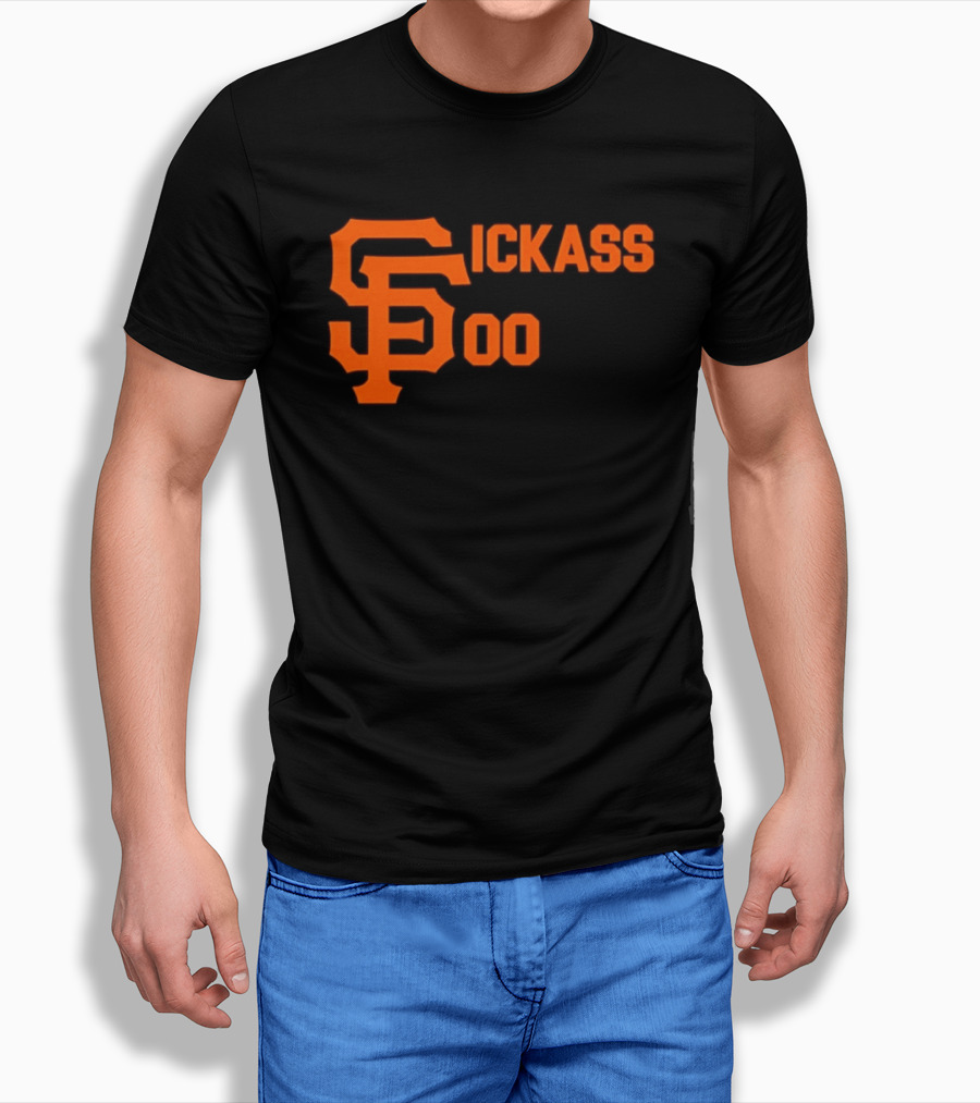 San Francisco Giants Sickass 00 MLB Baseball Team Sports Fan T-Shirt