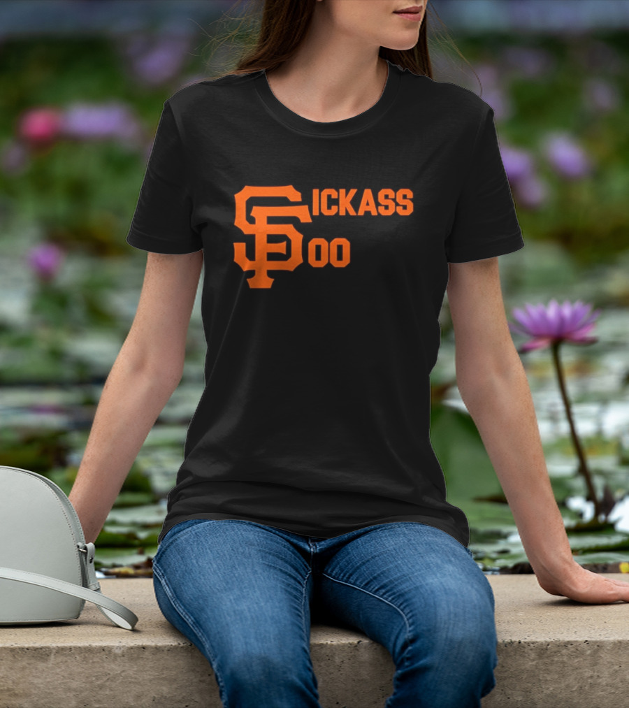 San Francisco Giants Sickass 00 MLB Baseball Team Sports Fan T-Shirt