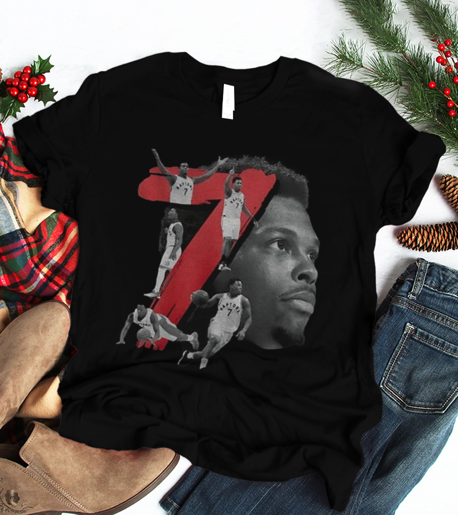 Kyle Lowry Toronto Raptors 7 Greatest Raptor Of All Time T-Shirt