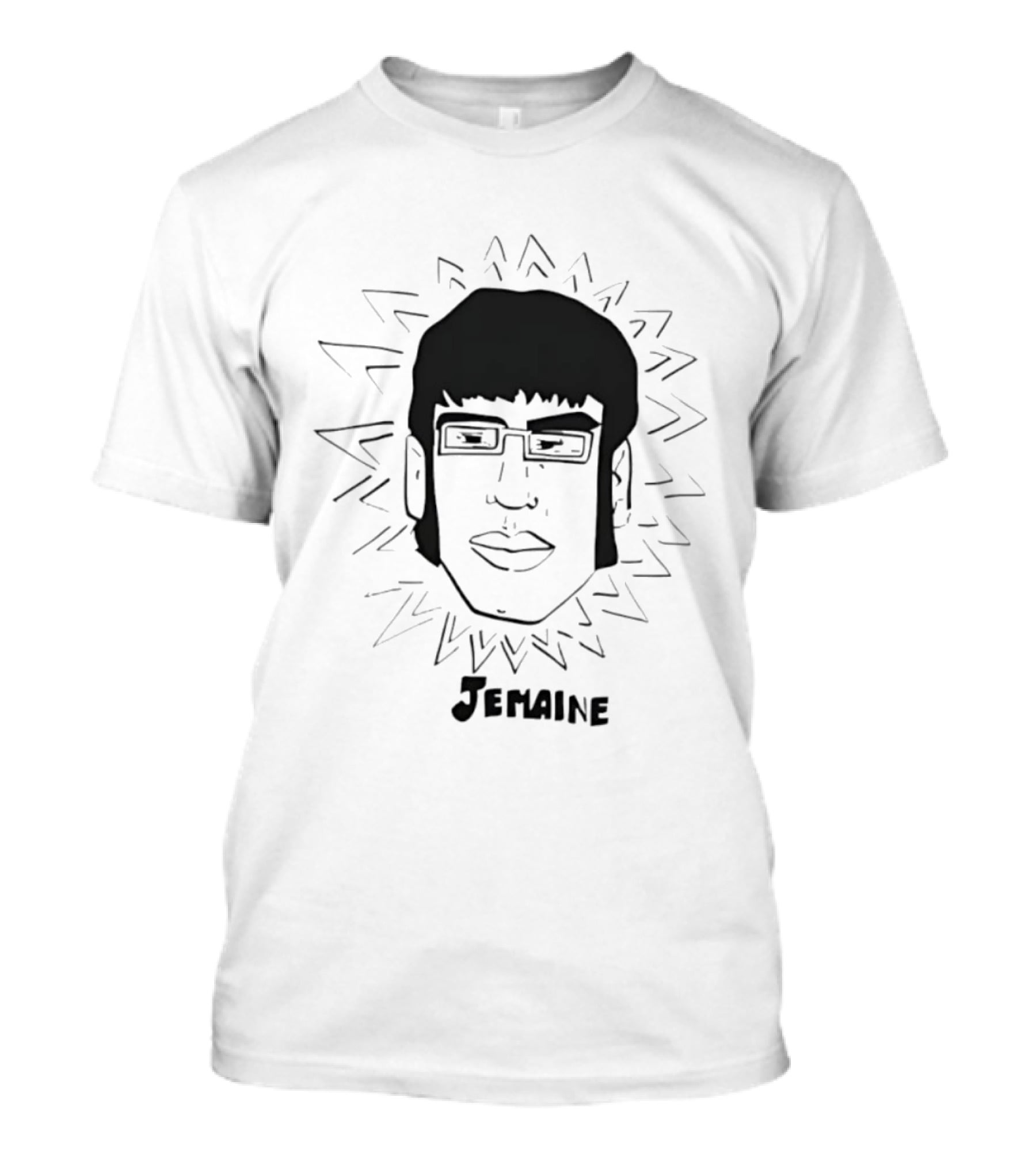 Jemaine Illustration From Flight Of The Conchords T-Shirt