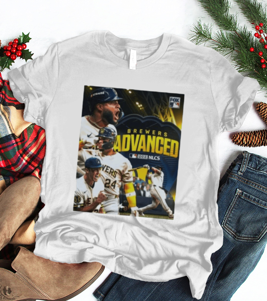 Brewers Advanced 2026 NLCS MLB Fox T-Shirt