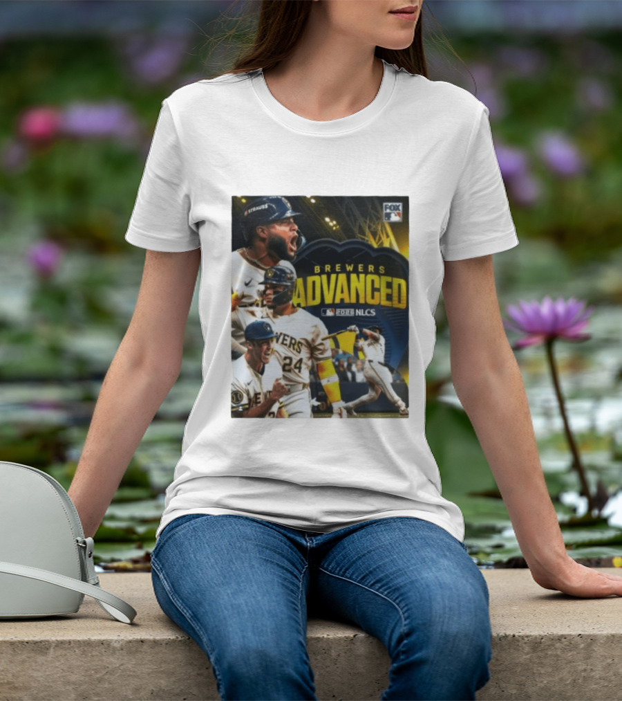 Brewers Advanced 2026 NLCS MLB Fox T-Shirt