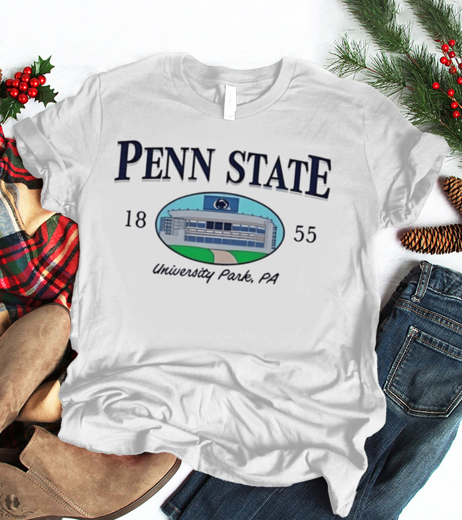 Penn State Nittany Lions 1855 Beaver Stadium University Park PA T-Shirt