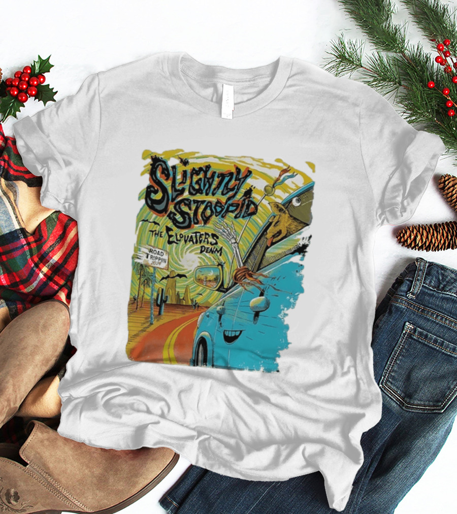 Slightly Stoopid The Elovaters Denm Road Trippin 2026 Vina Robles Amphitheatre T-Shirt