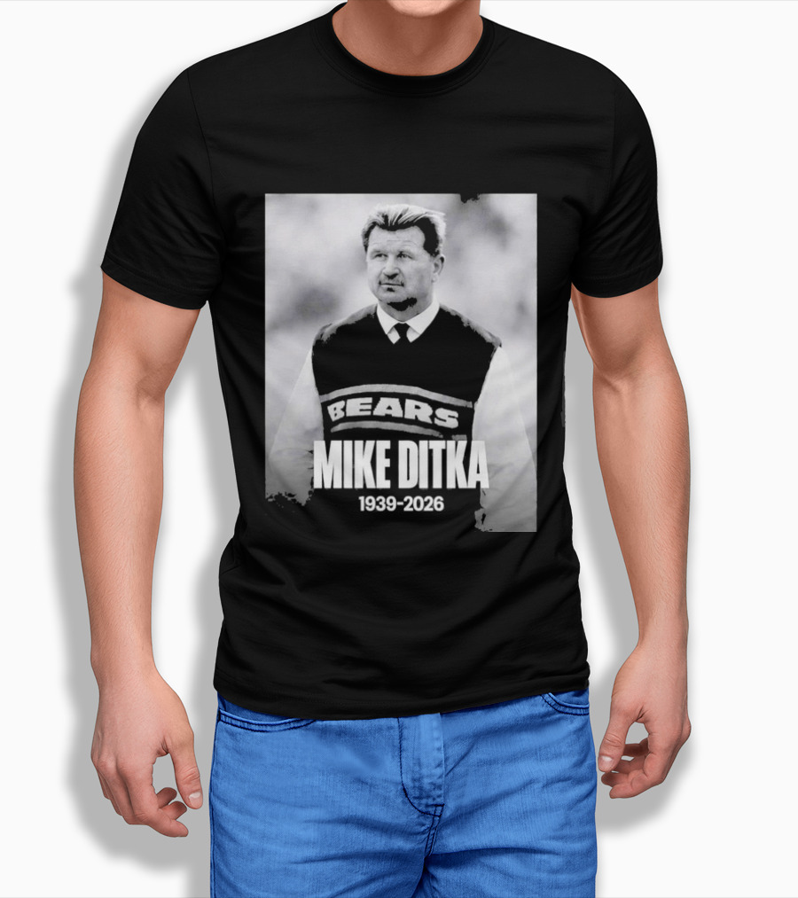 Mike Ditka 1939 2026 Bears T-Shirt
