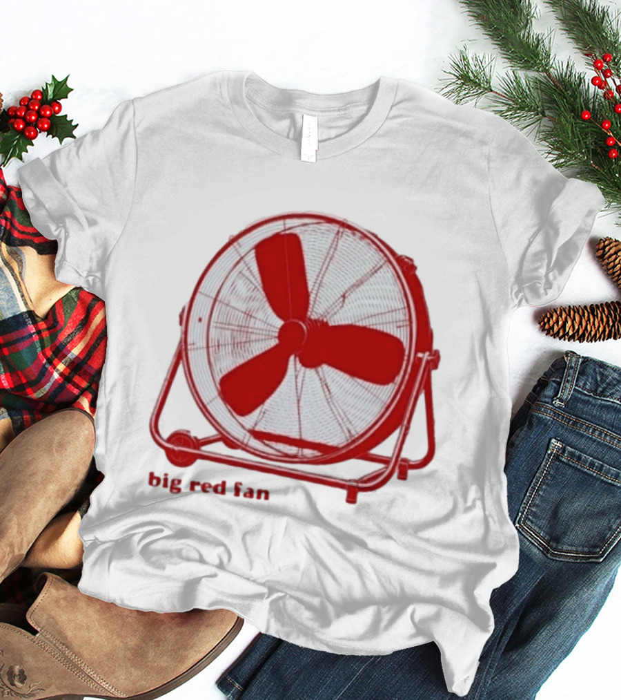 Big Red Fan Minimalist T-Shirt