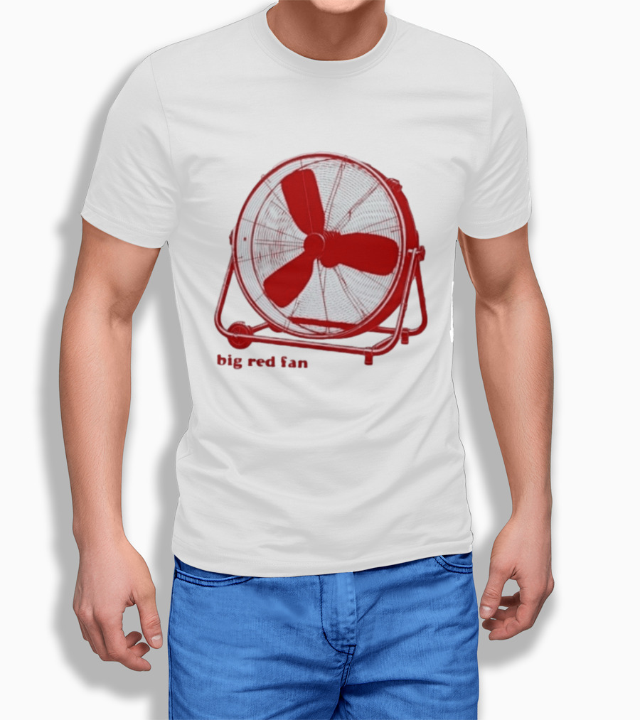 Big Red Fan Minimalist T-Shirt