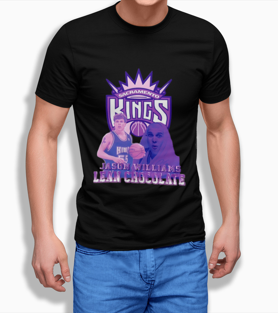 Jason Williams Sacramento Kings NBA Lean Chocolate T-Shirt