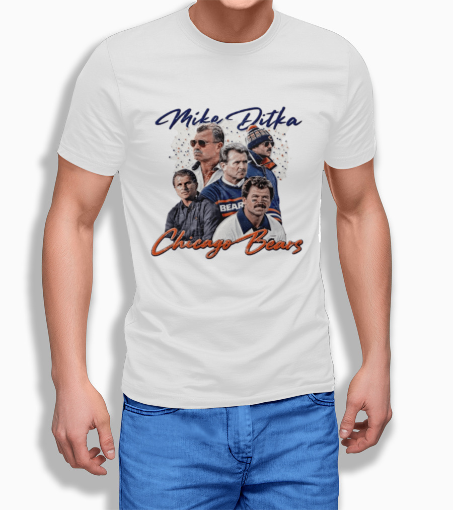 Mike Ditka Chicago Bears T-Shirt