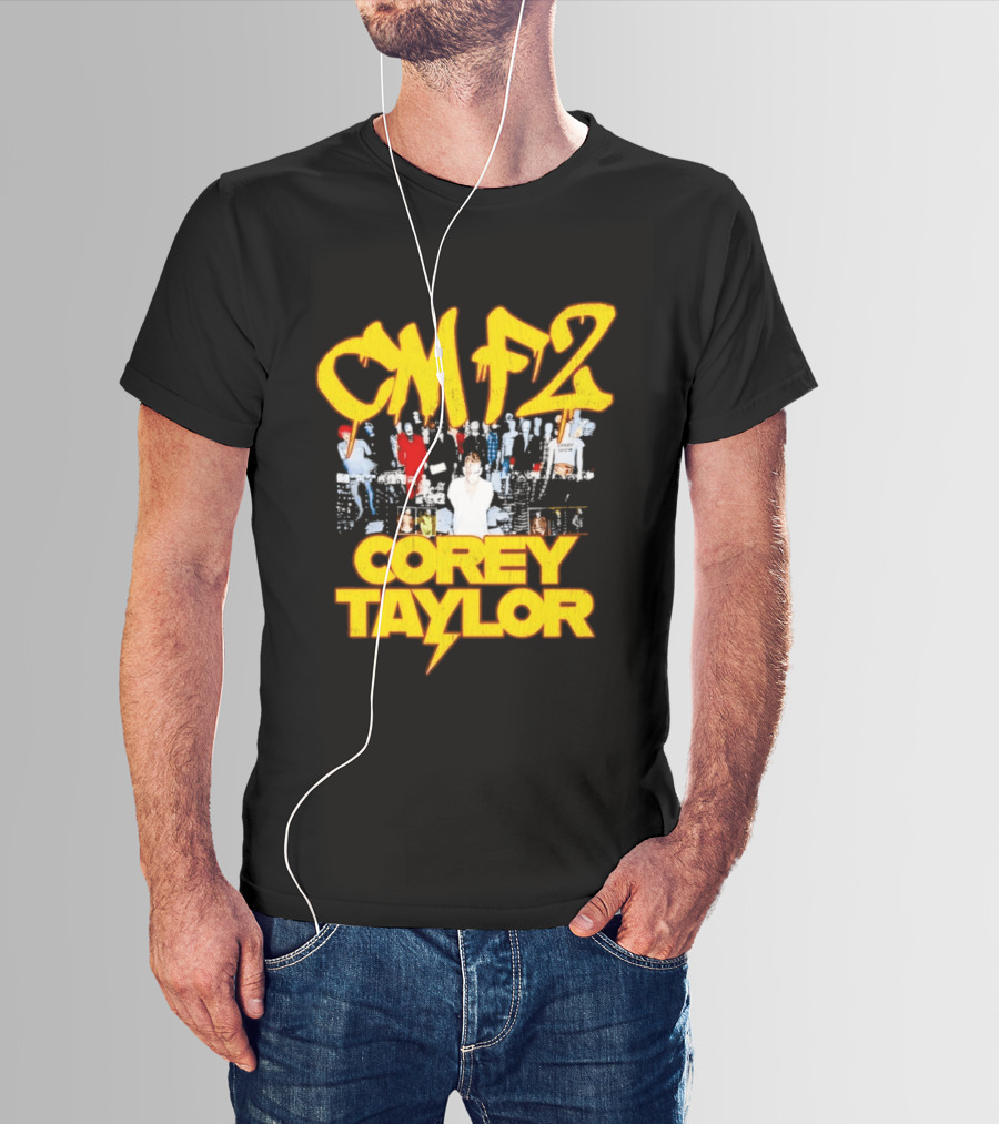 CMF2 Corey Taylor Slipknot Creep Show Rock Music T-Shirt