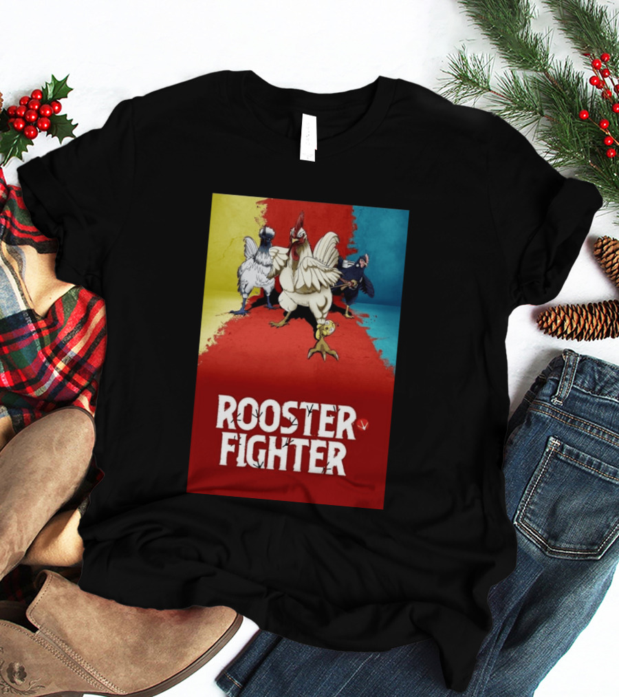 Keiji Rooster Fighter Manga Anime Adventures T-Shirt