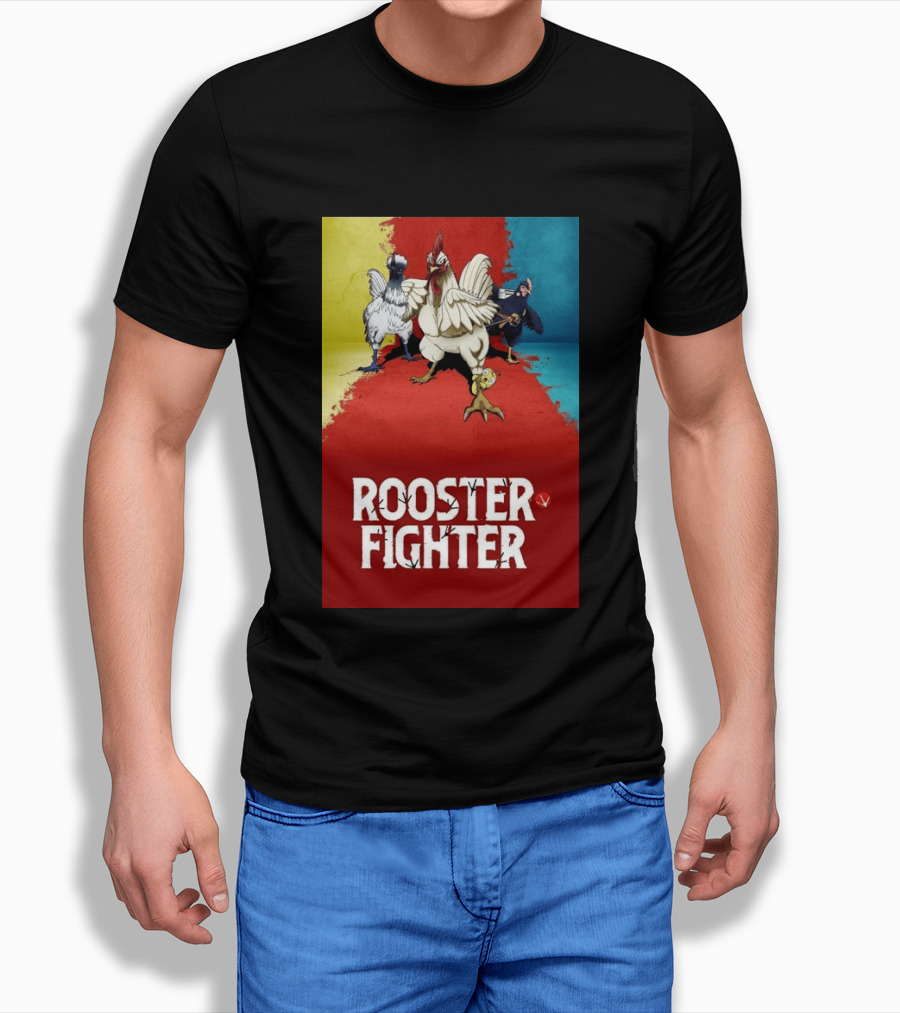 Keiji Rooster Fighter Manga Anime Adventures T-Shirt