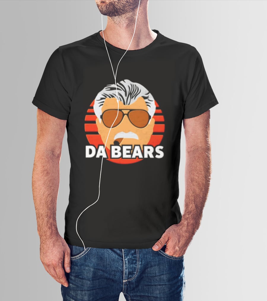 Mike Ditka Da Bears Da Coach Sunglasses Cigar T-Shirt