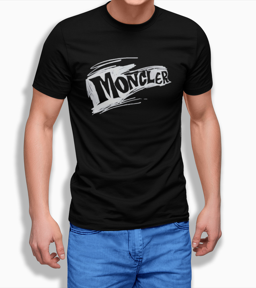 Moncler Scribble Luxury Fashion Exclusive Collection T-Shirt