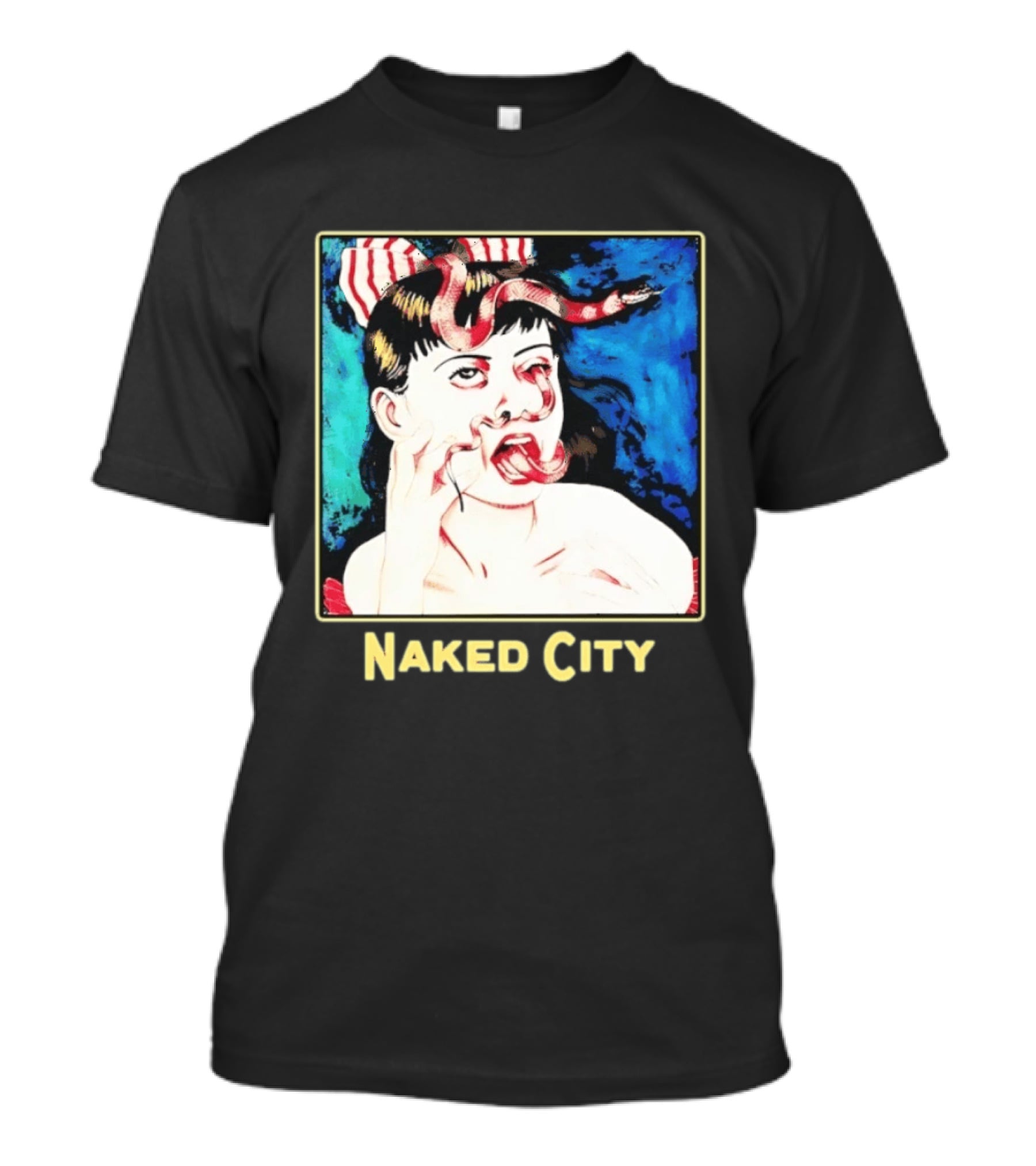 Naked City Surreal Snake John Zorn Avant Garde T-Shirt