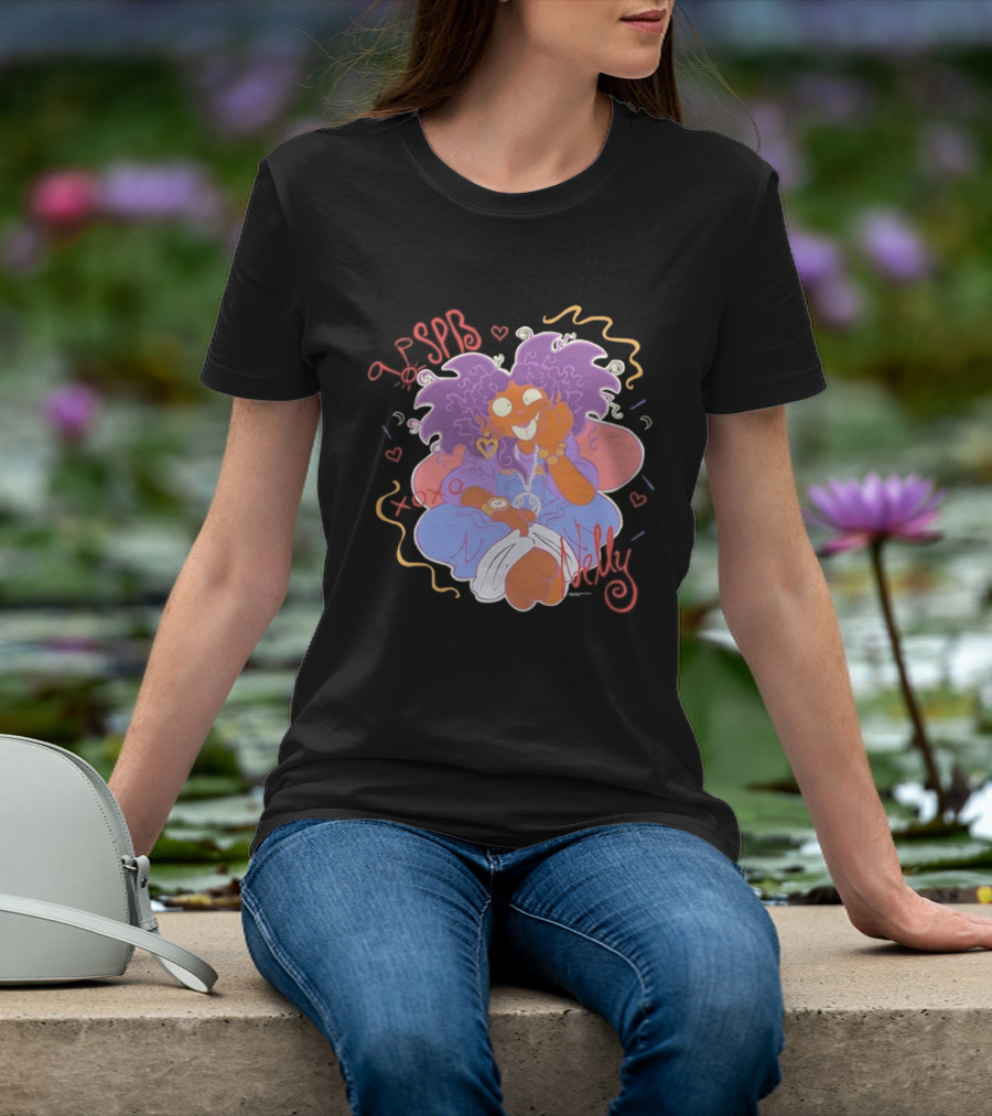 Nelly SPB XOXO 90s Cartoon Style Retro Charm T-Shirt
