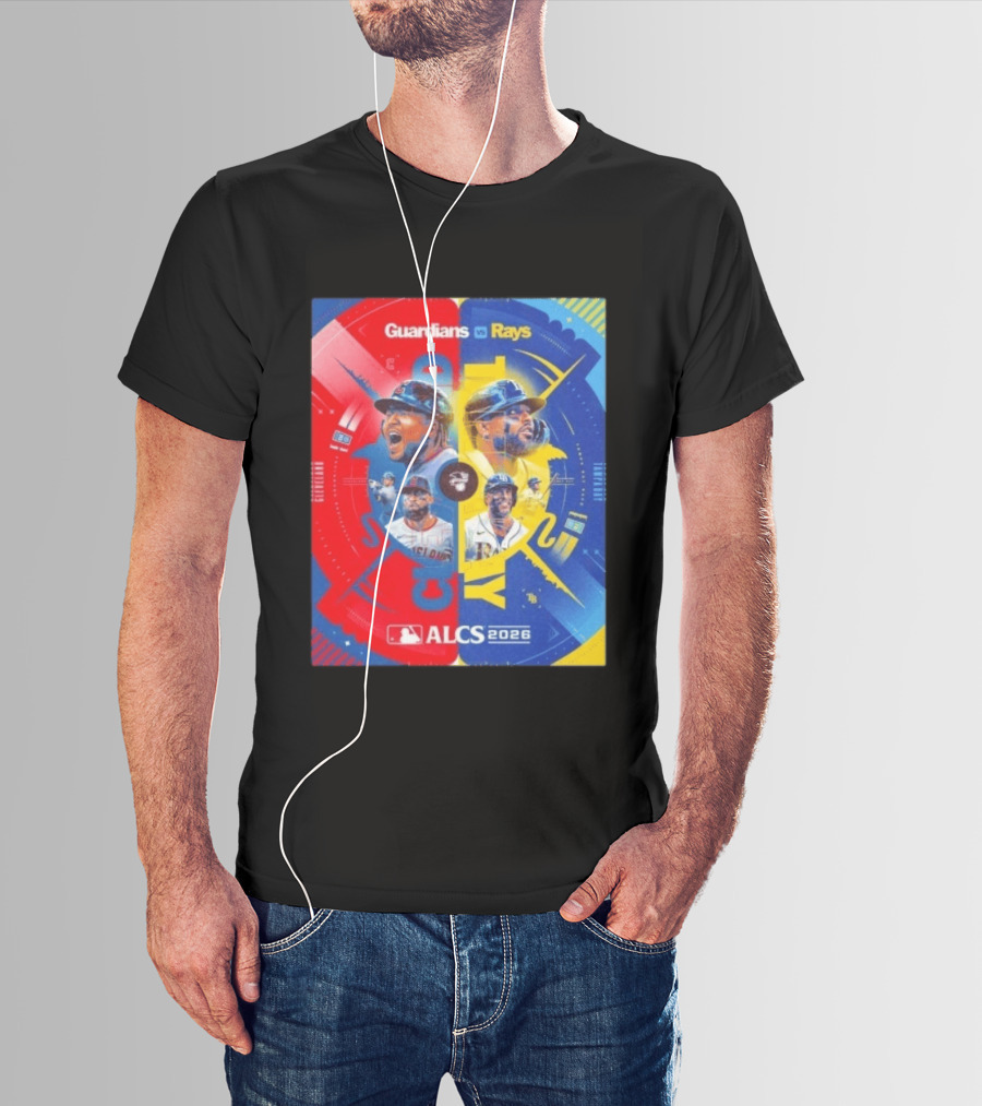 Guardians Vs Rays ALCS 2026 MLB Matchup T-Shirt