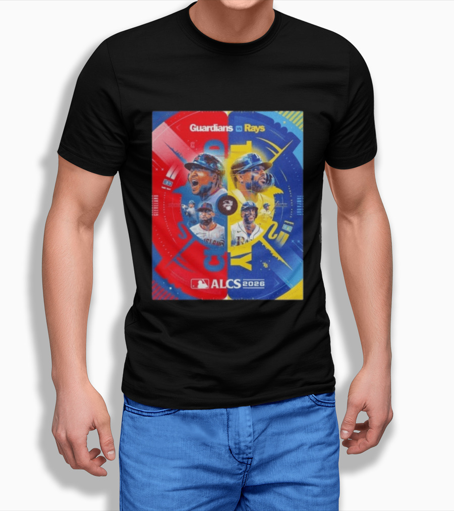 Guardians Vs Rays ALCS 2026 MLB Matchup T-Shirt