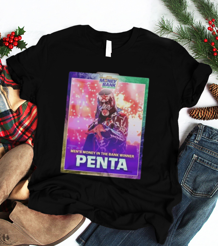 Penta Men's Money In The Bank Winner New Orleans Wrestler T-Shirt