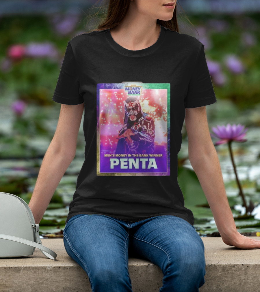 Penta Men's Money In The Bank Winner New Orleans Wrestler T-Shirt