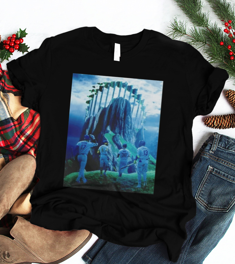 Shohei Ohtani Jackson Chourio Steven Kwan Junior Caminero MLB Fantasy Field Adventure T-Shirt