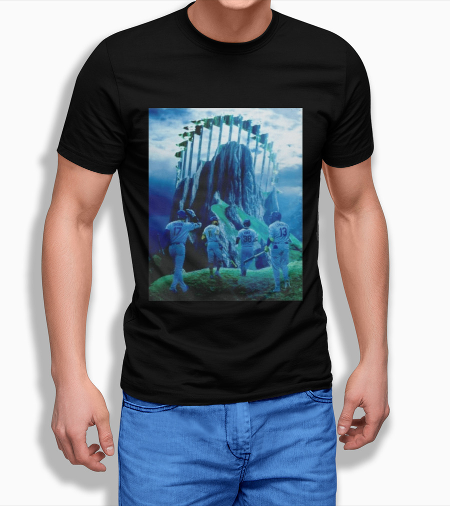 Shohei Ohtani Jackson Chourio Steven Kwan Junior Caminero MLB Fantasy Field Adventure T-Shirt