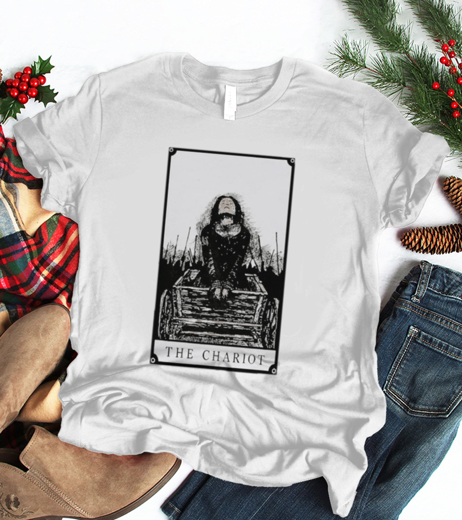 The Chariot Tarot Card Occult Divination Mystical Art Tarot Reading T-Shirt