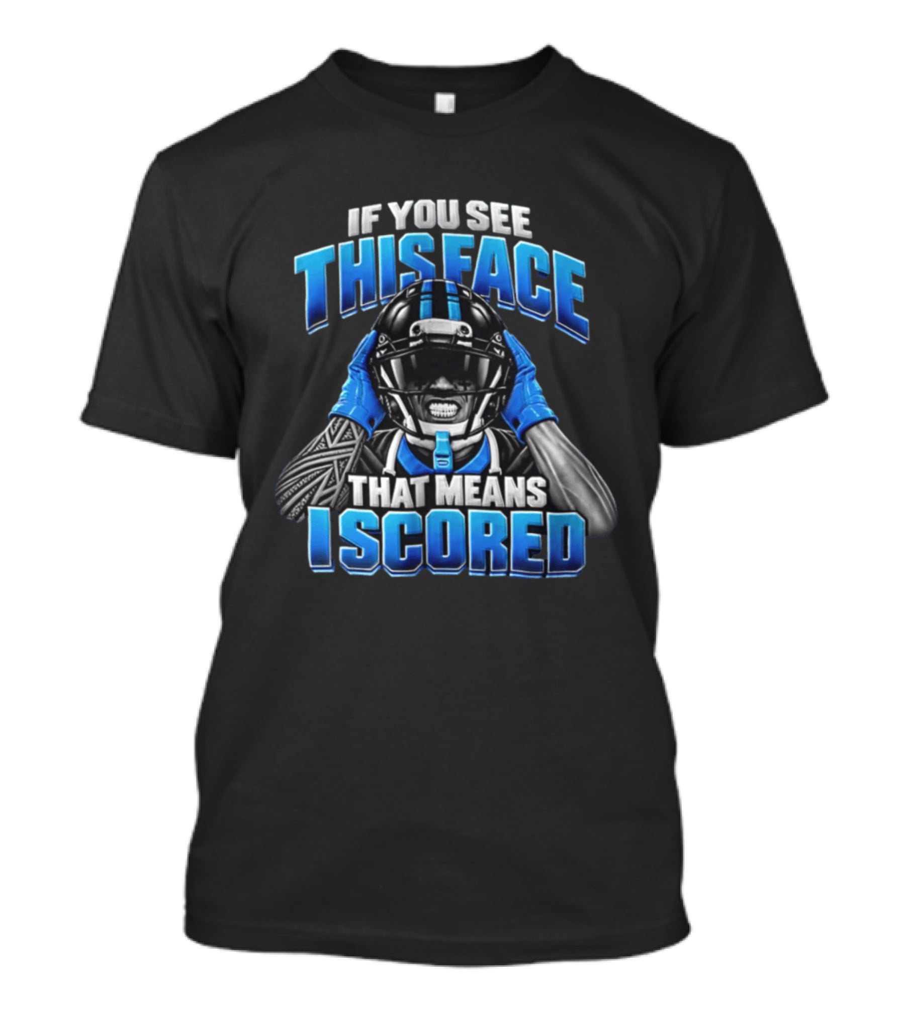 Xavier Legette Carolina Panthers This Face That Means I Scored T-Shirt