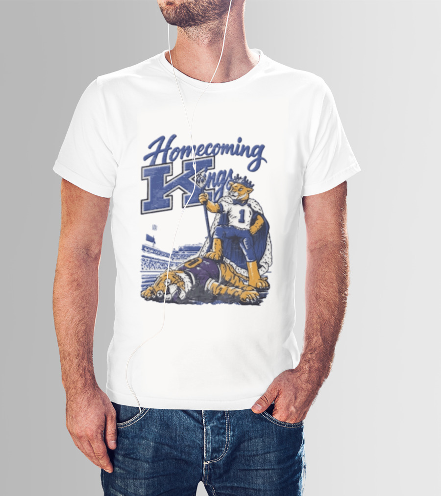 Homecoming Kings Victory Kentucky Wildcats Triumph Over Tigers Week 6 T-Shirt
